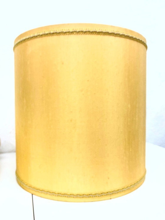 Image 1 of Italiaanse keramieken tafellamp uit de jaren 50 ontwerp Milvia Quadrifoglio