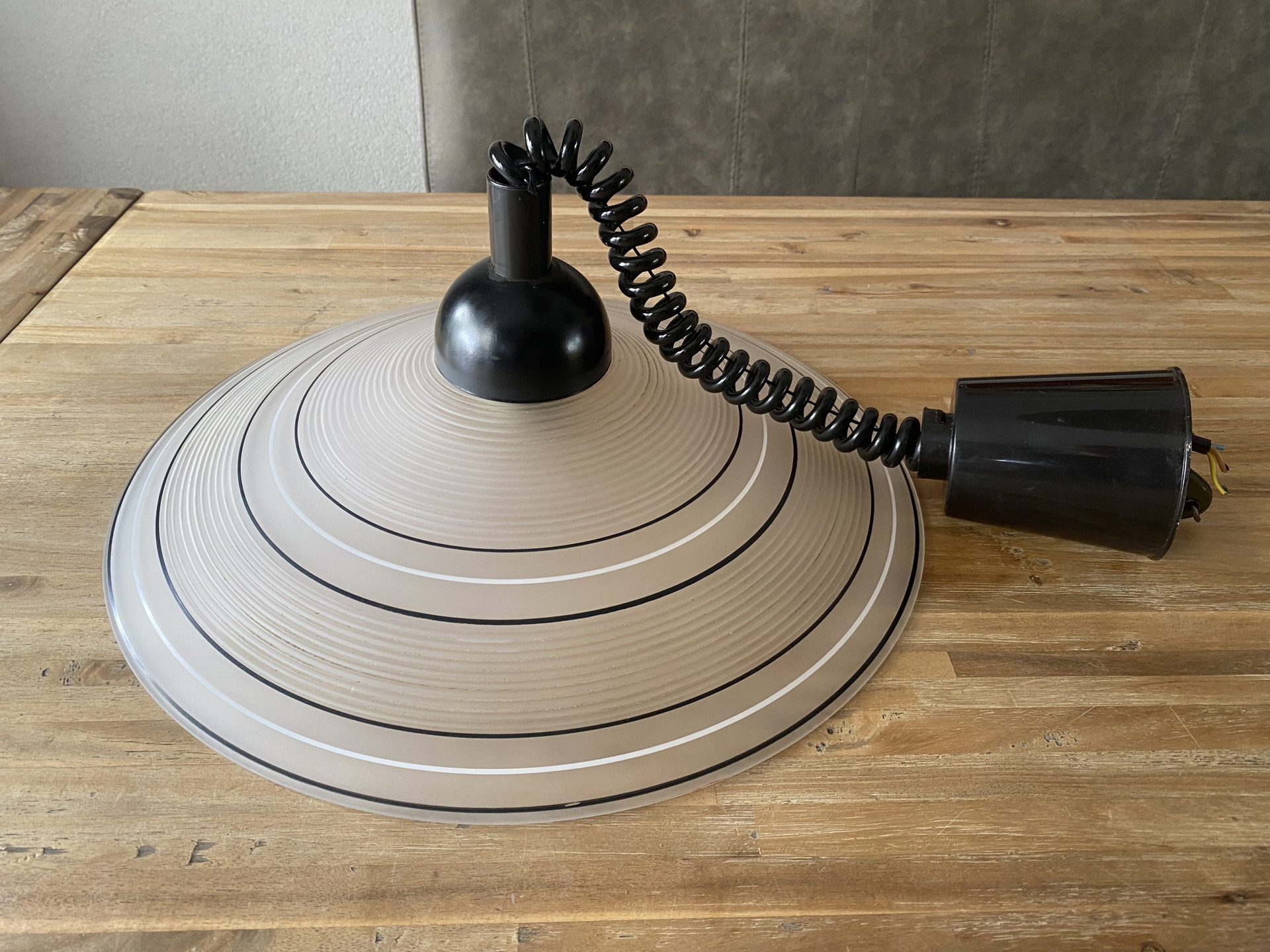 Vintage Italian pendant lamp - Elettrolampart - Brevettato 1970s
