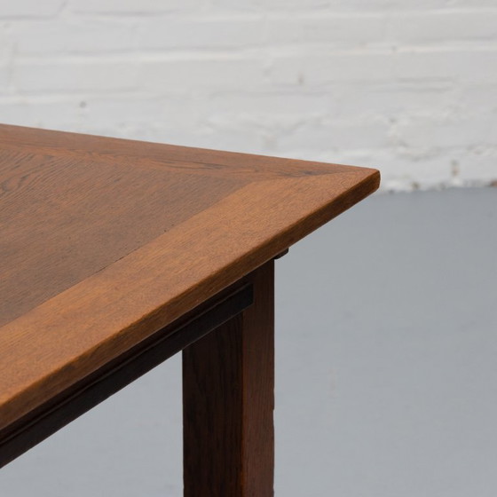 Verlengbare Art Deco Eettafel 30's – Wood (photo 6 of 17)