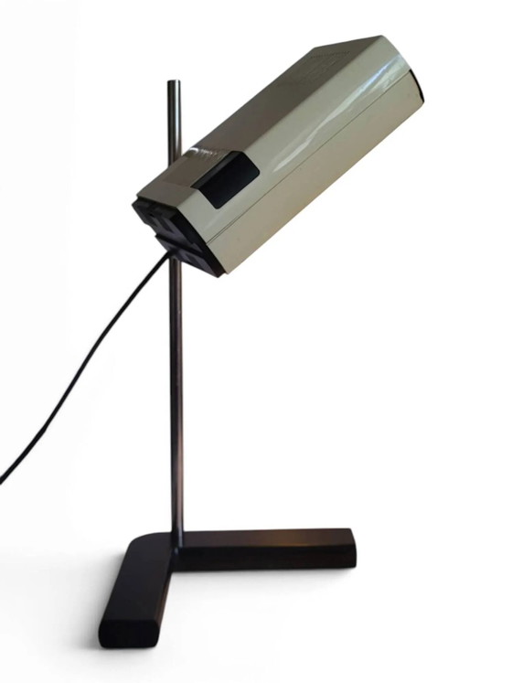 Lamp SAMP, Manade collection, design by Jean-René Talopp. – Table lamps, Metal, Plastic, Space Age (photo 12 of 15)