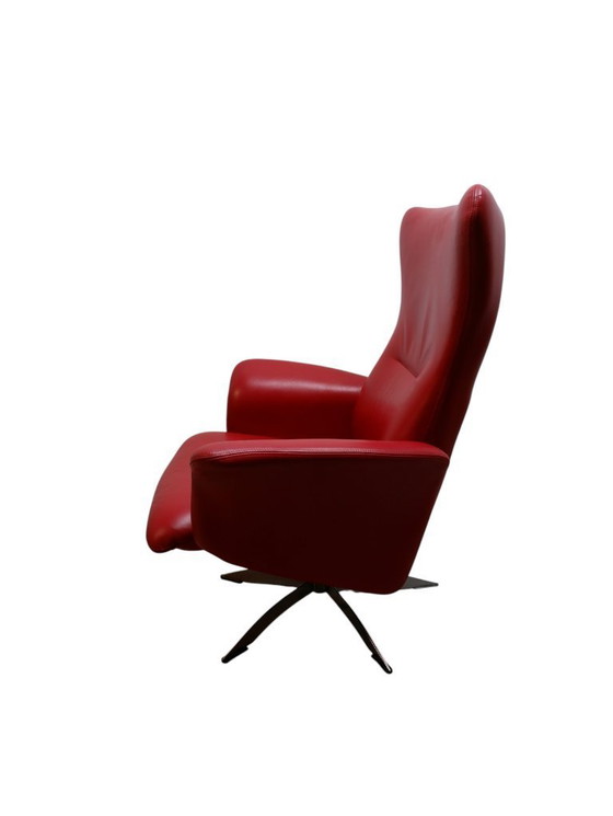 Image 1 of Deens leren relax fauteuil, Knudsen