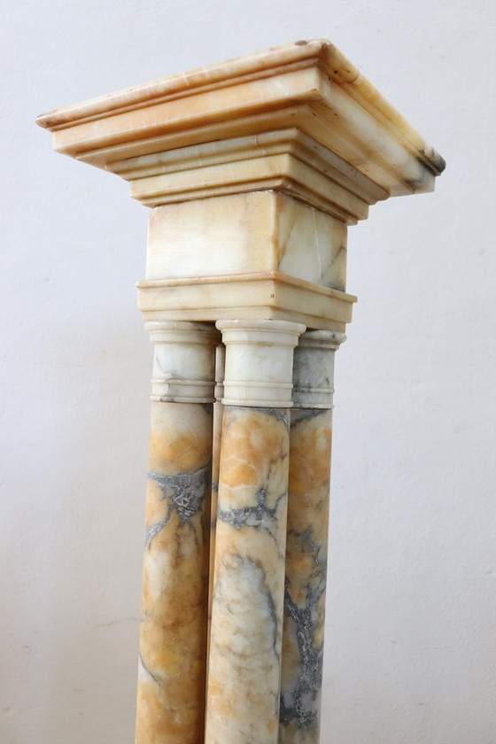 Image 1 of Columna antigua de mármol, Italia, siglo XIX