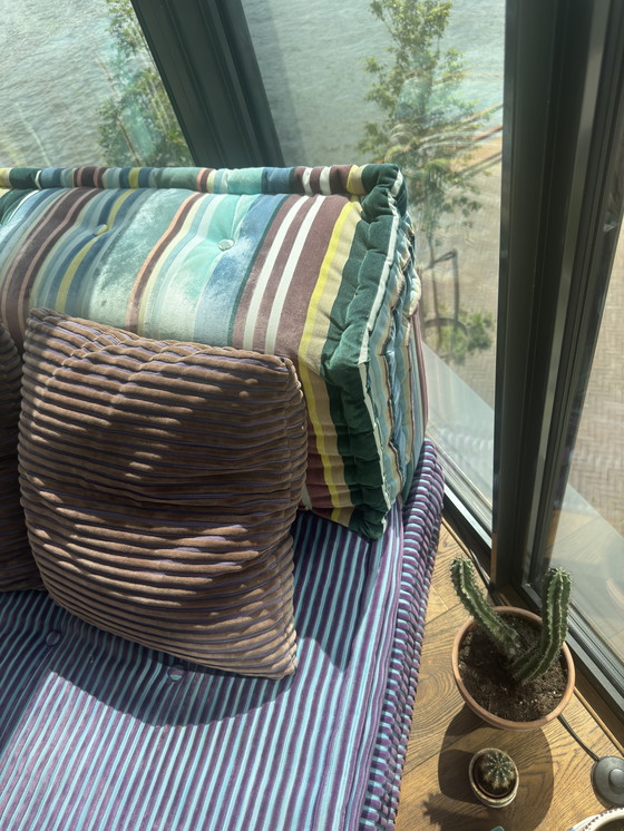 Image 1 of Roche Bobois (Mah Jong) bench