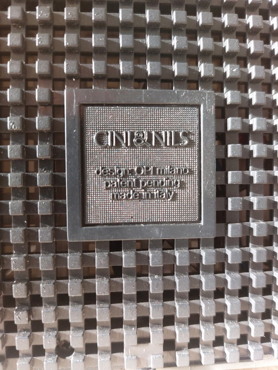 Image 1 of Cini&Nils 'grilled cube' table lamp