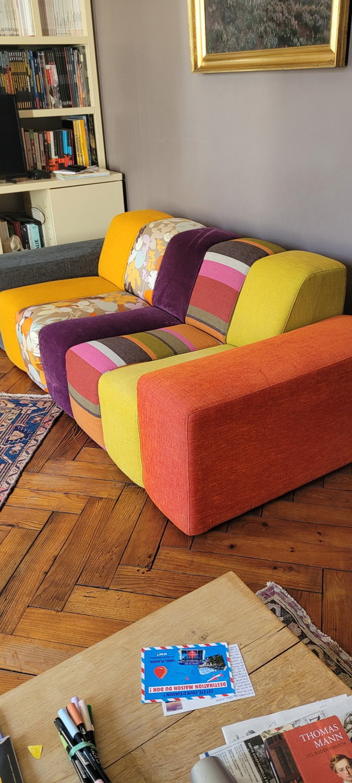 Prachtige Rythme Missoni Home bank van Roche Bobois – banken, Textile, Velvet (photo 2 of 7)