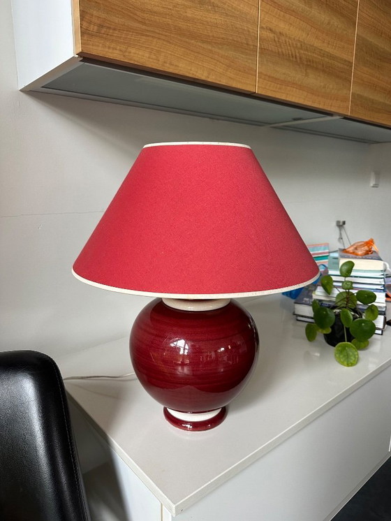 Image 1 of Kostka Tischleuchte rot 2x