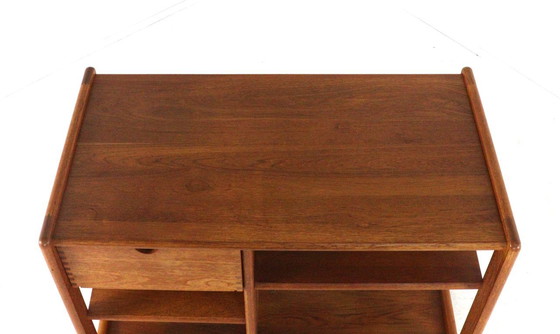 Image 1 of Danish design trolley with drawer vintage