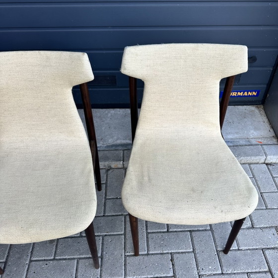 Image 1 of 6 sedie da pranzo Fristho dal design vintage