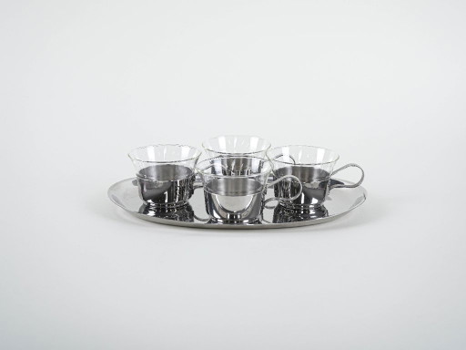Serving set, Italian design, 1970s, made in Italy