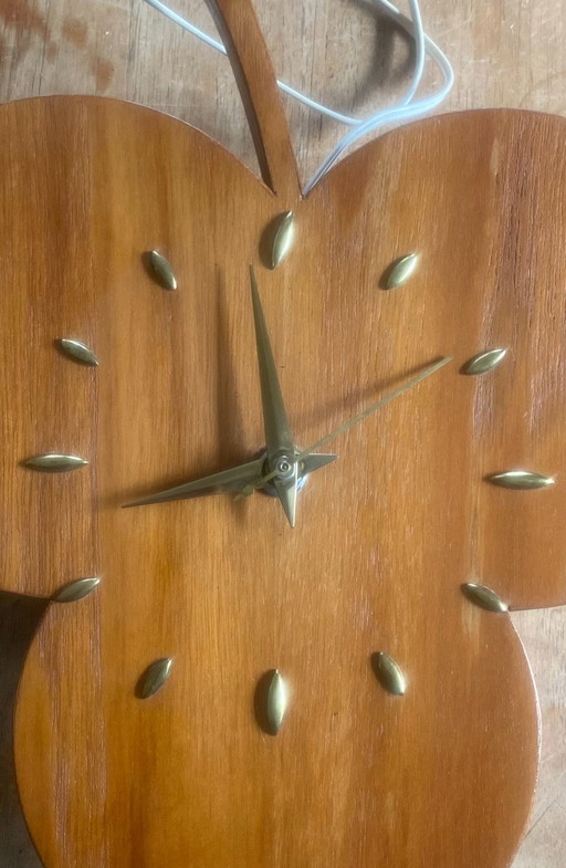 Zeldzame Unieke Wandklok van Jacob Palmtag