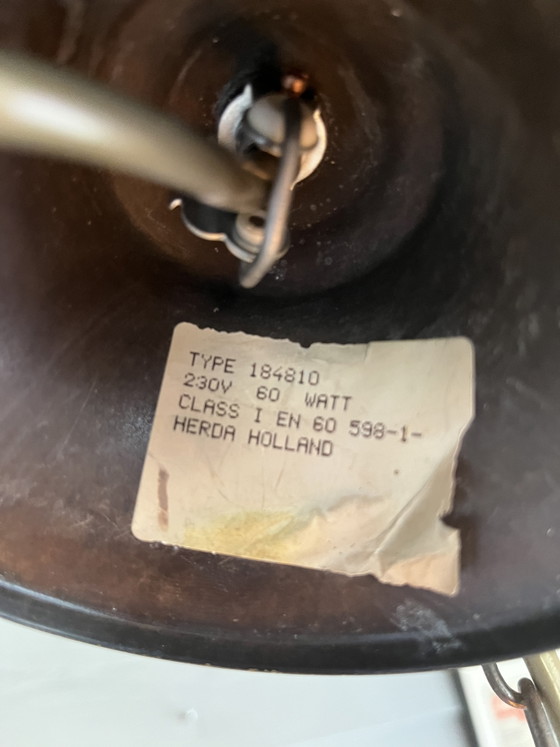 Image 1 of Suspension citrouille vintage Herda Amsterdam Hollywood Regency