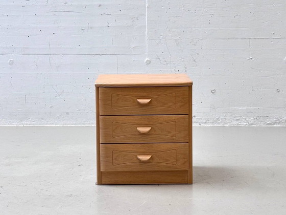 2 Commodes de Chevet Vintage Aspect Bois Clair – Wood (photo 7 of 15)