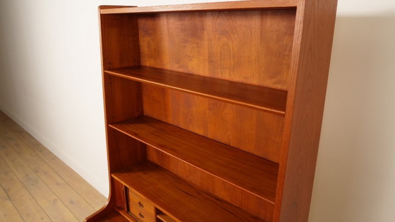 Vintage Boekenkast | Secretaire | Teak | Johannes Sorth – Boekenkasten, Wood (photo 8 of 12)