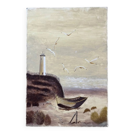 "Seaside" painting