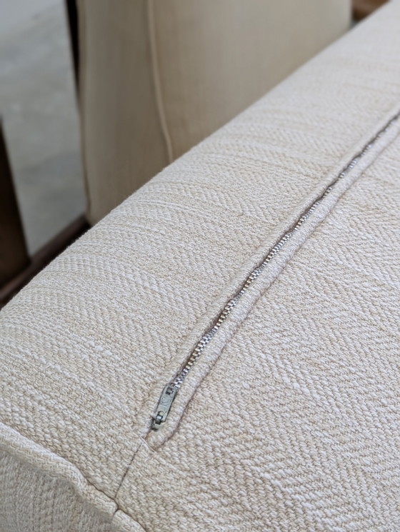 Image 1 of Divano - Legno, tessuto - Set da soggiorno - Divano 3 posti e 2 poltrone