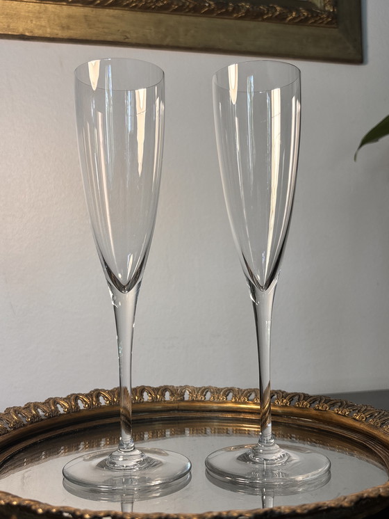 Image 1 of 2 Baccarat champagneglazen