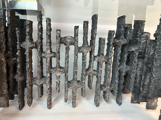 Image 1 of Brutalistische salontafel 1970's