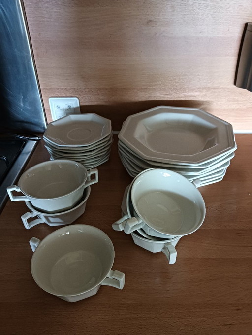 Johnsons white tableware