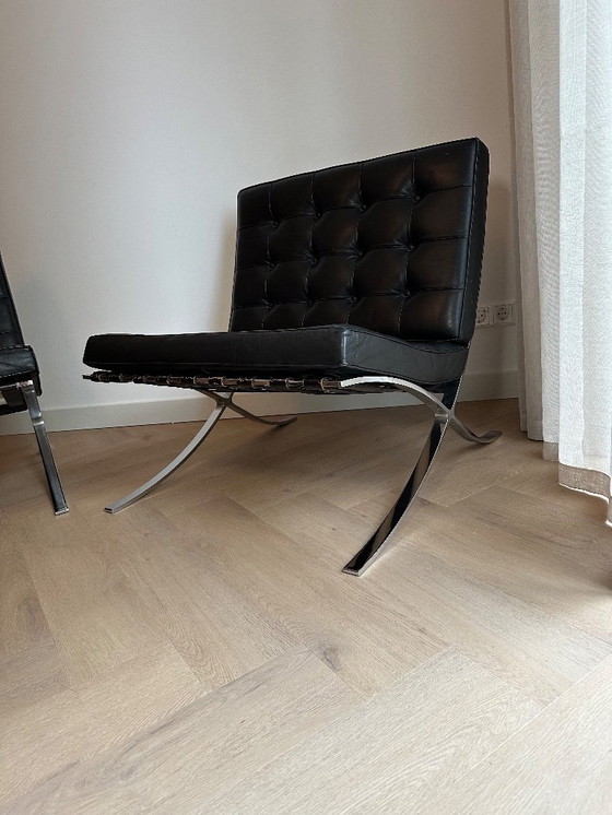 Image 1 of 2 sedie vintage Barcellona MR90 1960/1970