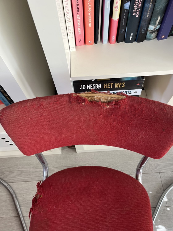 3 Different Original Gispen Chairs – Chairs and lounge chairs, Plastic, Textile (photo 5 of 5)