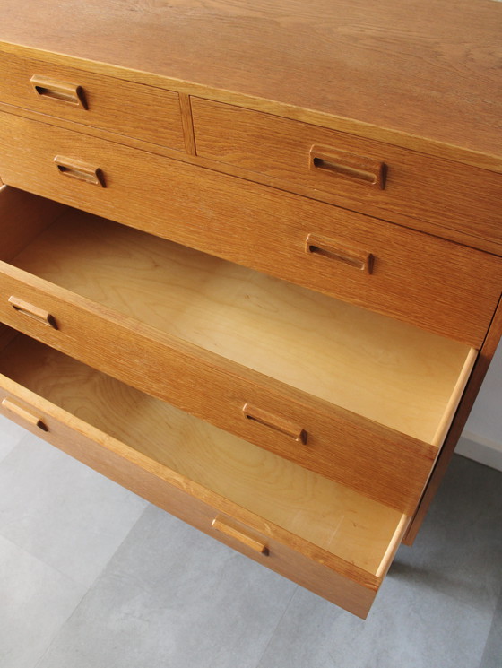 Image 1 of Vintage Deense ladekast door Holger Jensen voor FDB Møbler