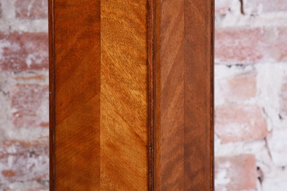 Restored Art Deco Pedestal, Spruce, Oak, Mahogany, Czech, 1920s – Column, Wood (photo 2 of 7)