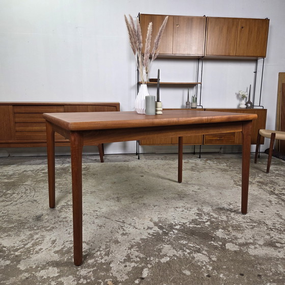 Image 1 of Henning Kjaernulf, Vejle vintage 1960s extendable table