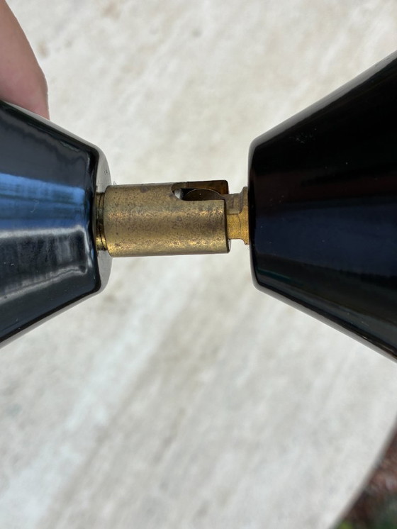 Image 1 of Lampada da parete a cono Atelier Areti nero