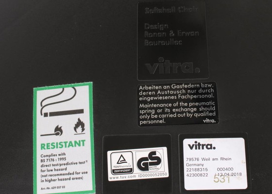 Image 1 of Sedia Vitra Softshell antracite