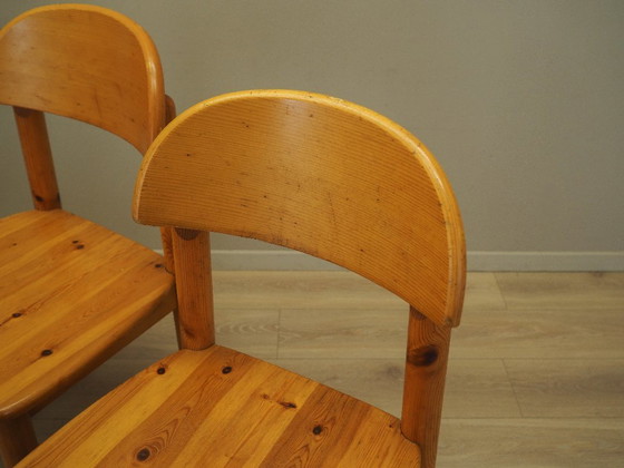 Image 1 of Set van vier stoelen, Scandinavisch design, jaren 60, ontwerper: Rainer Daumiller, fabrikant: Hirtshals