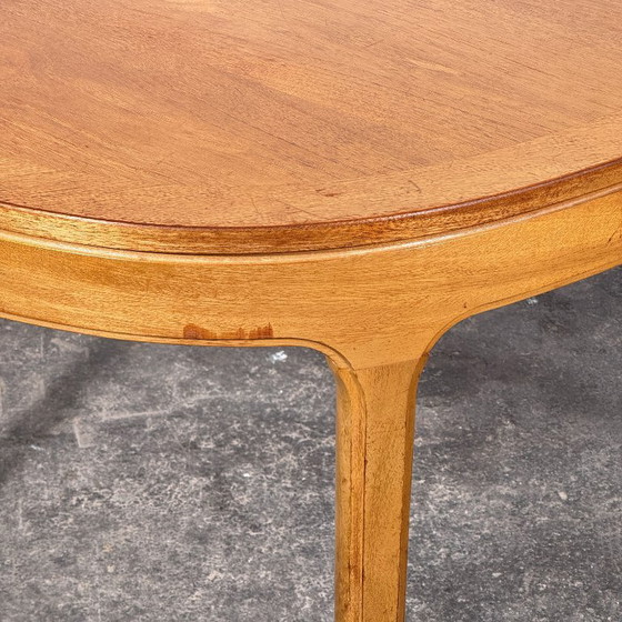 Nathan Extendable Oval Dining Table, 1960s – Wood (photo 3 of 13)
