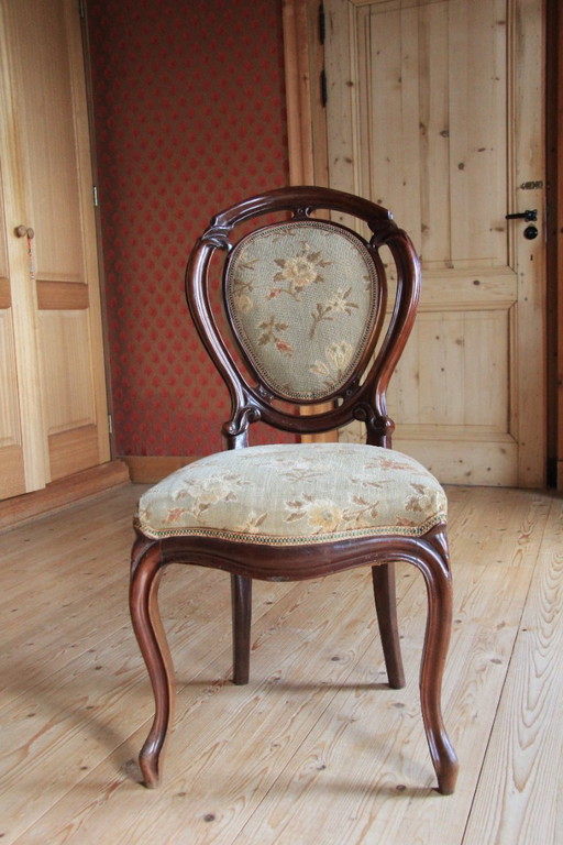 affascinante sedia barocca antica louis seize