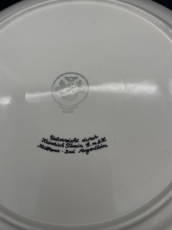 Piatto da parete Villeroy & Boch Heilbronn Rathaus, Heinrich Taxis anni '50-'60 – Decorazioni murali (photo 5 of 5)
