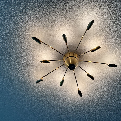 Estiluz ceiling lamp 10 arms