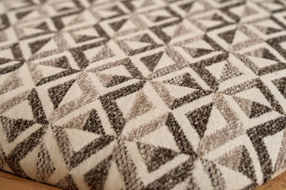 Set of 4 Dining Chairs, by TON, 1960s, Czechoslovakia – Textile, Wood (photo 12 of 15)