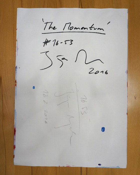 Image 1 of Jürgen Angeler - The Momentum