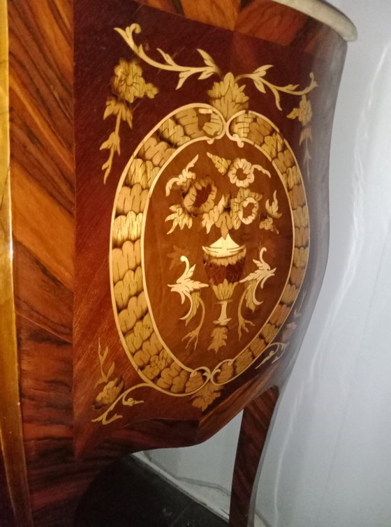 Image 1 of Louis XV marquetry chiffonier