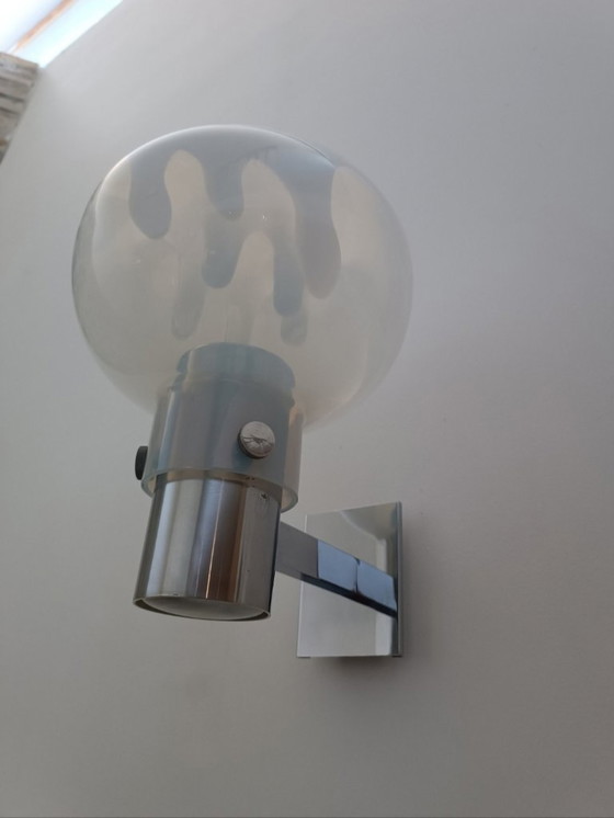 Image 1 of Wandleuchte von Toni Zuccheri für VeArt, 1970er Jahre