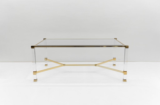 Franse salontafel van Pierre Vandel, jaren 70