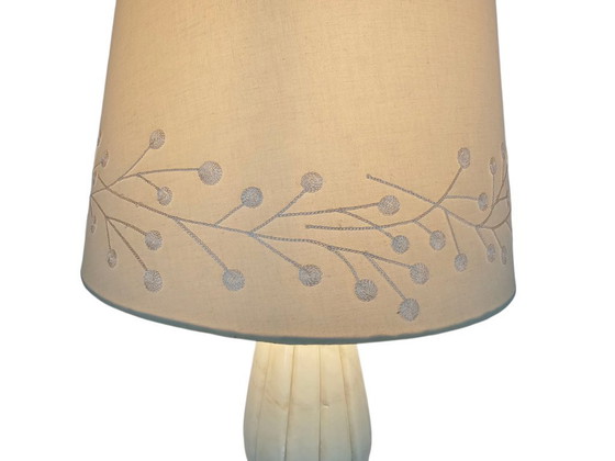 Image 1 of Pegasan - Albast - natuursteen -  tafellamp - Hollywood Regency stijl - Spanje - 70's