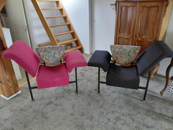 Salutations de Hollande, design de fauteuil Rob Eckhardt – Metal, Textile (photo 8 of 8)