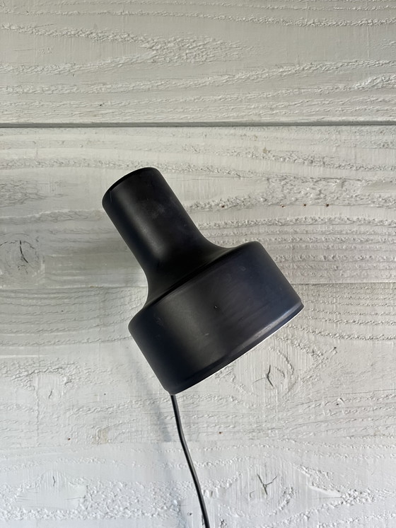 Image 1 of Vintage Black Anvia Wall Spotlight