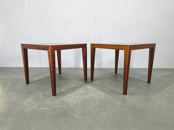 Image 1 of Severin Hansen pour les tables Haslev en palissandre, Danemark, années 1960