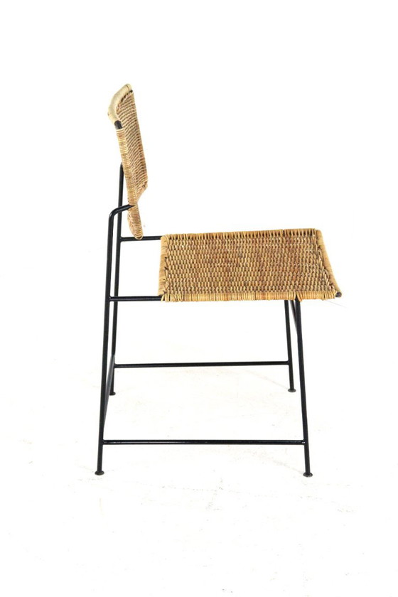 Maria Witzemann For Wilde Und Spieth SW88 Chair | 2 Pieces Available Vintage – Dining chairs, Metal, Wicker (photo 7 of 20)