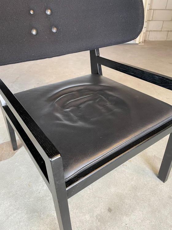 Swedese Cartoon Chair, Stine Gam En Enrico Fratesi (Voorraad: 2) – Fauteuils, Leather, Textile (photo 6 of 10)