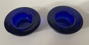 Marimekko Itala - Twee blauwe votivi modello Kivi