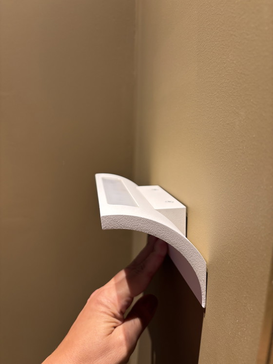 Image 1 of 3x Helestra Adeo Wall Light LED white frosted