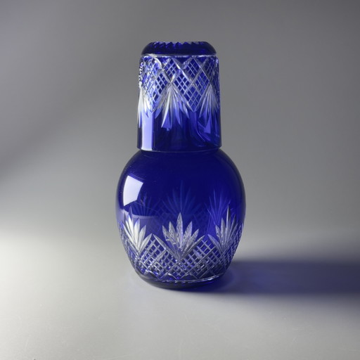 Juego de jarra «Louise» de Val Saint Lambert
Bélgica, circa 1908–1926