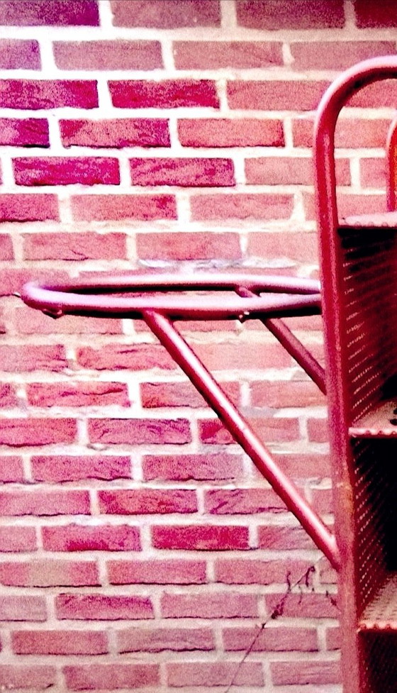 Image 1 of Vintage handmade industrial cart