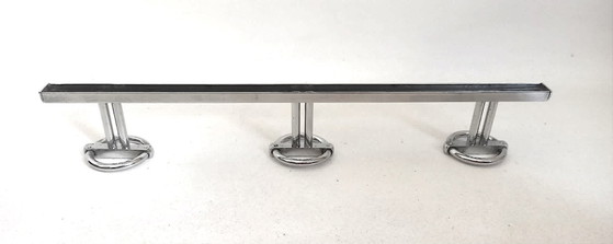 Image 1 of Triple Art Deco coat hooks by Jean Royère, 45 cm wide